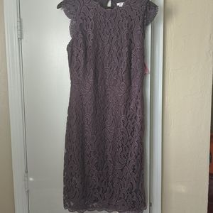 Plum xhilaration lace dress